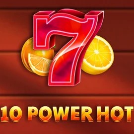 10 Power Hot online game logo by Amusnet Interactive on robocatcasino.co.com