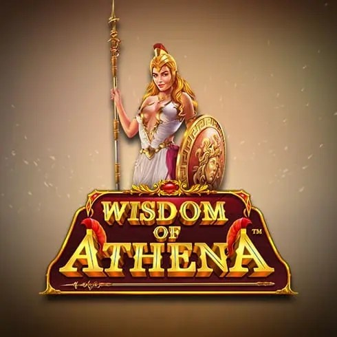 Official Slots logo: Wisdom of Athena by Pragmatic Play at Robocat Casino