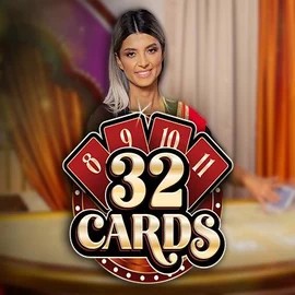 Live Casino logo of 32 Cards from Ezugi at Robocat Casino