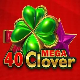 40 Mega Clover by Amusnet Interactive, showcased at robocatcasino.co.com – game logo
