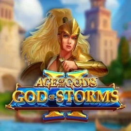 Age Of The Gods: God Of Storms 2 game by Playtech – logo hosted on Robocat Casino