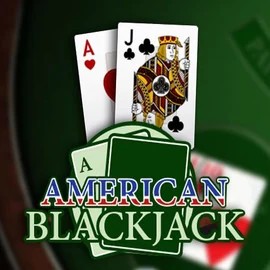American Blackjack logo by Habanero at Robocat Casino