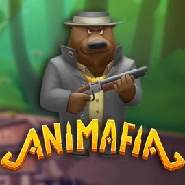 Official Slots logo: Animafia by Peter & Sons at Robocat Casino
