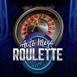 Auto Mega Roulette slot icon by Pragmatic Play, available at Robocat Casino