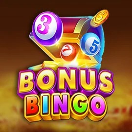 Bonus Bingo slot logo by TaDa Gaming at Robocat Casino