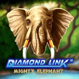 Diamond Link Mighty Elephant logo by Novomatic Robocat Casino