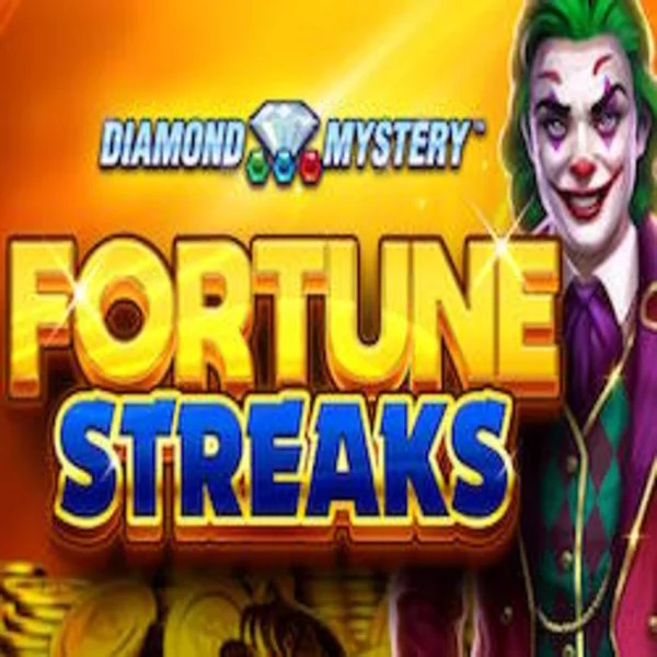 Diamond Mystery Fortune Streaks slot visual from Greentube available on robocatcasino.co.com
