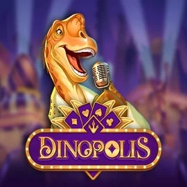 Dinopolis logo by Push Gaming Robocat Casino
