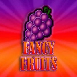 Fancy Fruits slot logo by Gamomat at Robocat Casino