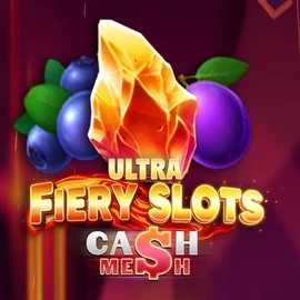 Official Slots logo: Fiery Slots Cash Mesh Ultra by BF Games at Robocat Casino