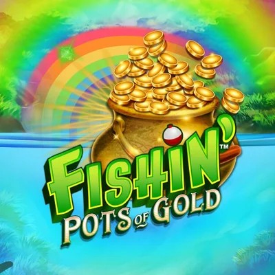 Enjoy Fishin Pots Of Gold by Gameburger Studios – logo hosted on robocatcasino.co.com