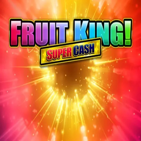 Official Slots logo: Fruit King Super Cash by Greentube at Robocat Casino