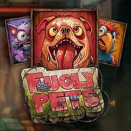 Fugly Pets logo by Stakelogic at Robocat Casino