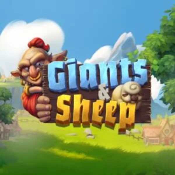 Logo of Giants and Sheep from Relax Gaming at Robocat Casino