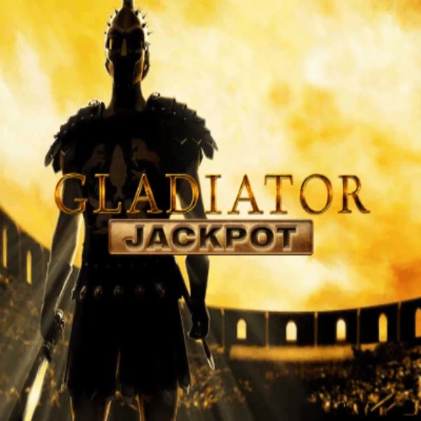 Gladiator Jackpot game by Playtech – logo hosted on Robocat Casino