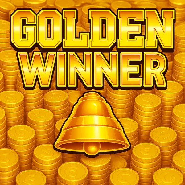 Golden Winner slot icon by Inspired Gaming, available at Robocat Casino
