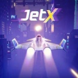 Official Casino Games logo: jetX by SmartSoft at Robocat Casino