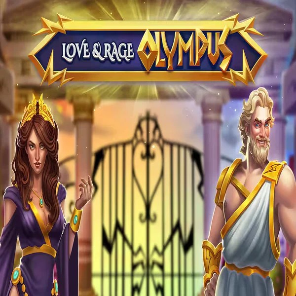 Love and Rage Olympus logo – Slots by Greentube at Robocat Casino