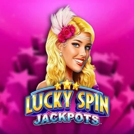Lucky Spin Jackpots logo – Jackpots by Novomatic at Robocat Casino