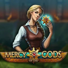 Mercy Of The Gods logo by NetEnt at Robocat Casino