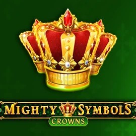Mighty Symbols Crowns logo by Wazdan at Robocat Casino