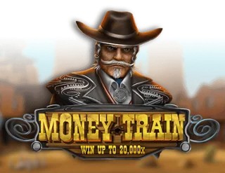 Money Train slot logo by Relax Gaming at Robocat Casino