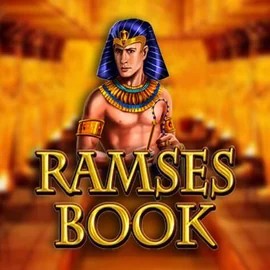 Ramses Book by Gamomat, showcased at robocatcasino.co.com – game logo