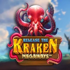 Release the Kraken Megaways game by Pragmatic Play – logo hosted on Robocat Casino