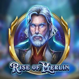 Rise of Merlin online game logo by Play'n GO on robocatcasino.co.com
