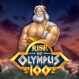 Rise of Olympus 100 logo by Play'n GO at Robocat Casino