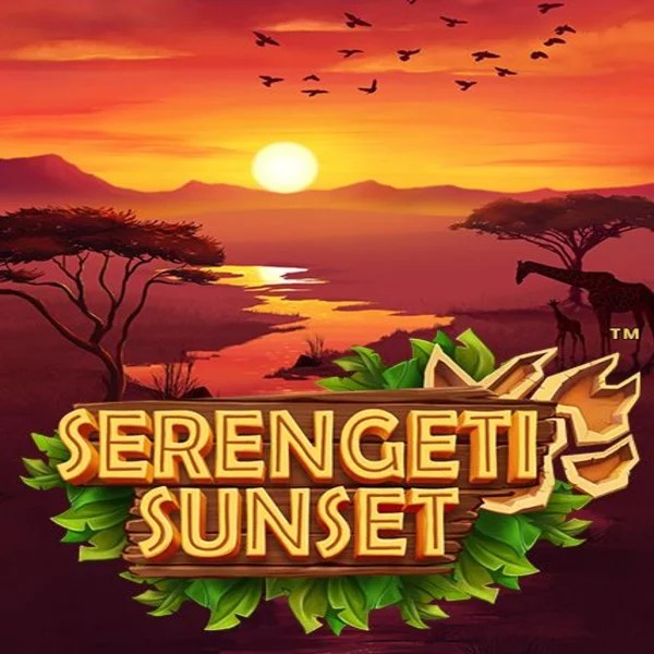 Slots logo of Serengeti Sunset from Skywind Group at Robocat Casino