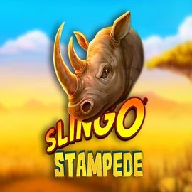Slingo Stampede logo by Slingo Robocat Casino