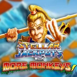 Try Stellar Jackpots with More Monkeys slot by Lightning Box Game on robocatcasino.co.com – logo image