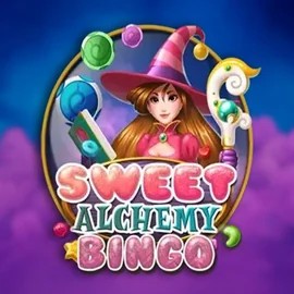 Enjoy Sweet Alchemy Bingo by Play'n GO – logo hosted on robocatcasino.co.com