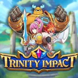 Trinity Impact logo – Slots by Play'n GO at Robocat Casino