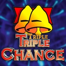 Triple Triple Chance slot visual from Merkur Gaming available on robocatcasino.co.com