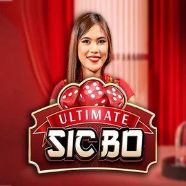 Official Live Casino logo: Ultimate Sic Bo by Ezugi at Robocat Casino