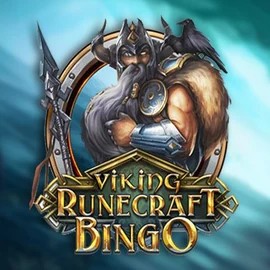 Official Bingo logo: Viking Runecraft Bingo by Play'n GO at Robocat Casino