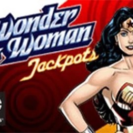 Try Wonder Woman Jackpots slot by Amaya on robocatcasino.co.com – logo image