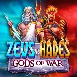Zeus vs Hades: Gods of War logo – Slots by Pragmatic Play at Robocat Casino